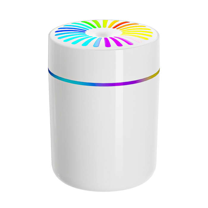 Black - Tevorex Colorful Portable Desk Air Humidifier Ultrasonic Cool Mist Sprayer Home Car Office M