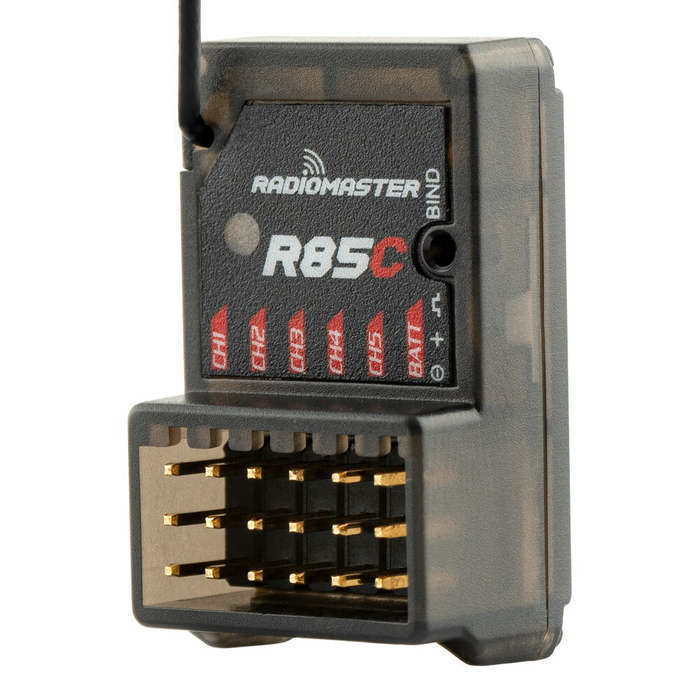 FCC Version - Radiomaster R85C 2.4GHz 4-in-1 RX Built-in TCXO Frsky D8/D16/SFHSS Compatible Receiver