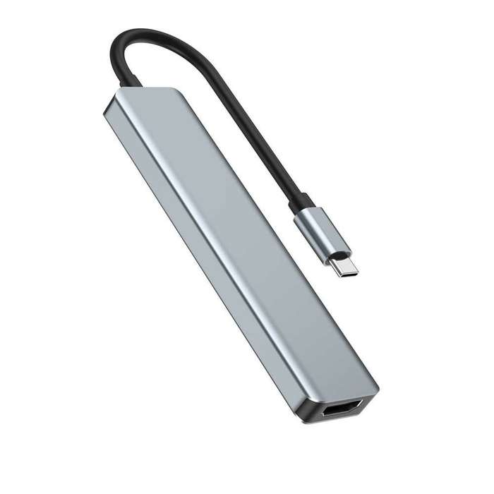 Bakeey 7 in 1 Type-C Docking Station USB-C Hub Adapter Splitter with USB3.0 USB2.0 USB-C PD 87W 4K H