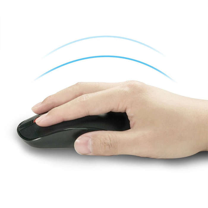 White - Xiaomi MIIIW Lite Wireless Mute Mouse 800/1200/1600DPI Multi-speed 2.4GHz Wireless Receiver