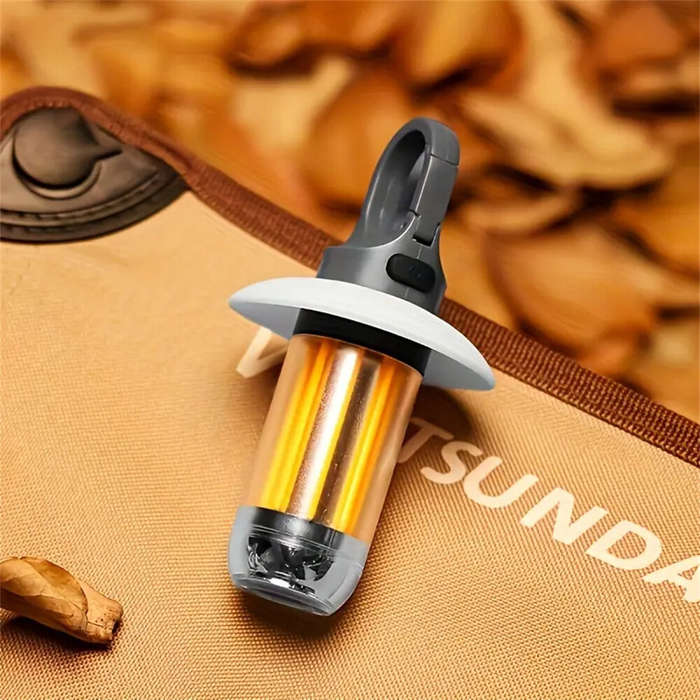 White - IPRee Rechargeable LED Portable Light Super Bright Flashlight Camping Light Work Light 5 Lig