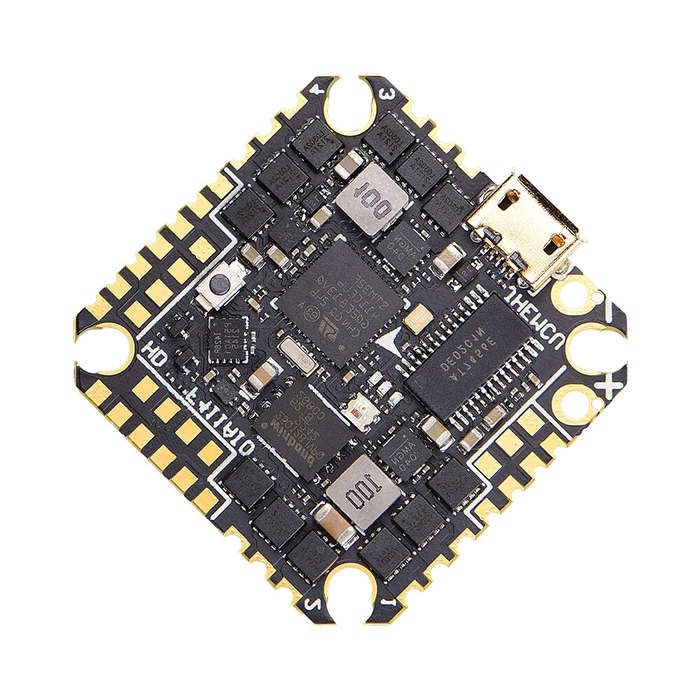 FC&ESC - 25.5x25.5mm JHEMCU GHF411AIO HD F4 OSD Flight Controller with 5V 10V BEC BL_S 40A 3-6S 4in1
