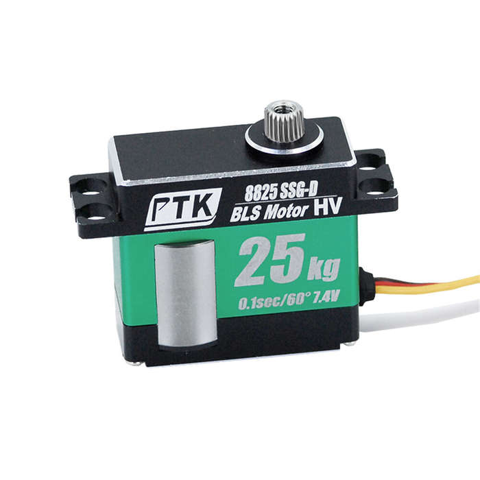PTK 8825 SSG-D - PTK 8825 SSG-D 25Kg Metal Gear Brushless RC Servo for RC Model Helicopters Drones R