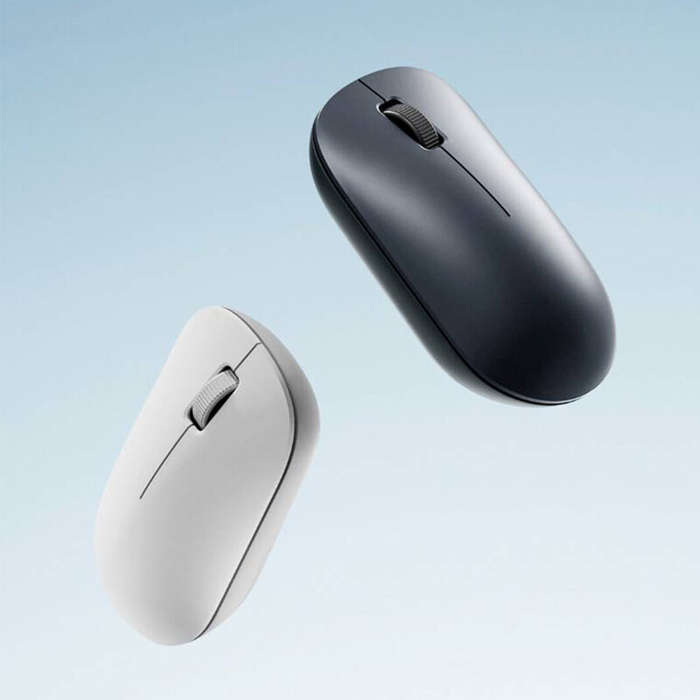 Black - Xiaomi Lite3 2.4GHz Wireless Mouse Ergonomic Design 1000DPI 45g Lightweight Gaming Mice for