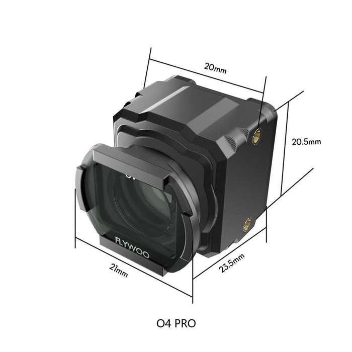 O4 PRO - Flywoo O4 PRO Wide Angle Lens 155 FOV Ultra Lightweight 7.4g with UV ND8 ND16 ND32 Filter S