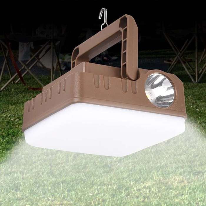 5 in 1 Outdoor LED Tent Lamp Far and Near Dual Light USB Charging Mobile Night Market Light Floor La