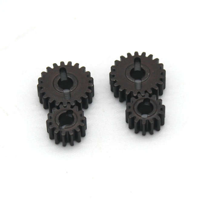 01 - Upgraded Metal Gears Set for FMS FCX24 12401 Power Wagon 1/24 RC Car Vehicles Moels Spare Parts