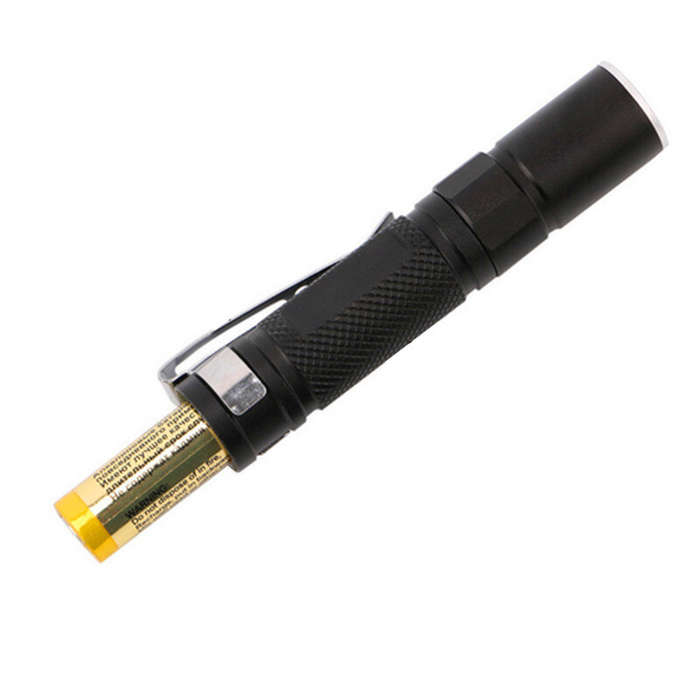 Bikight E522 XPE Ultra Bright Zoombale LED AAA Flashlight MINI Torch Waterproof Pocket Light Pen Lig