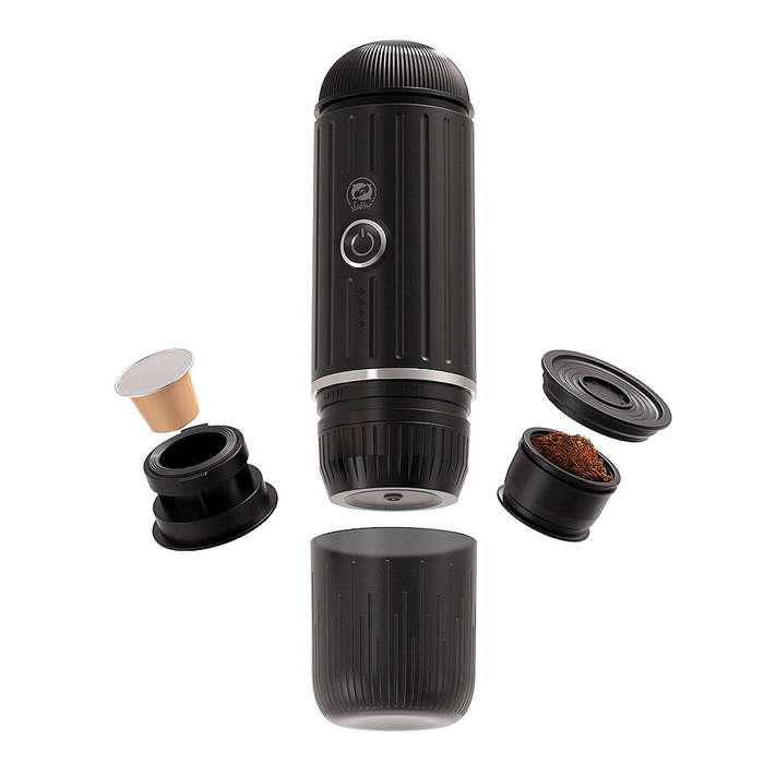 Coffee - iCafilas Portable Italian Capsule Coffee Machine Capsule Powder Dual-Purpose Handheld Cordl
