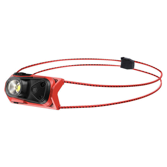 Red - Portable Mini Smart Sensor LED Headlamp USB Rechargeable Super Bright Running Cycling Head Lig