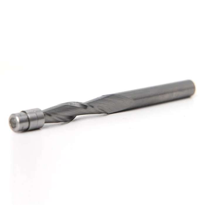 #D - 6mm 1/4 Inch Shank Milling Cutter Solid Carbide-Tipped Cutter End Mill CNC Router Bit Woodworki