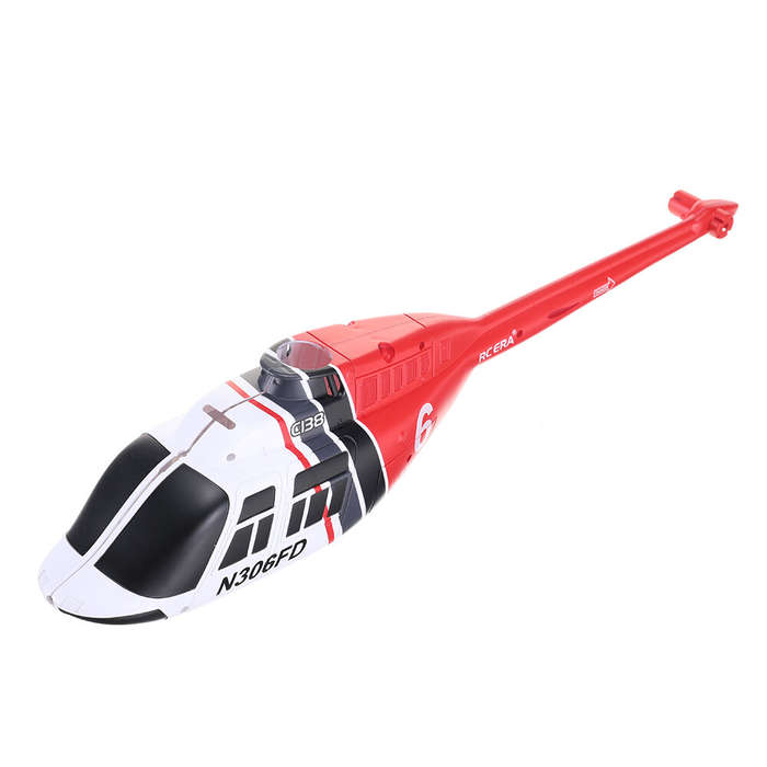 Red - RC ERA C138 Bell 206 RC Helicopter Spare Parts Canopy