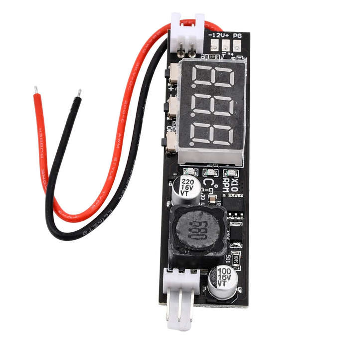Blackhead Probe - DC12V Driver Module PWM 2-3 Wire Fan Temperature Controller Speed Governor Display