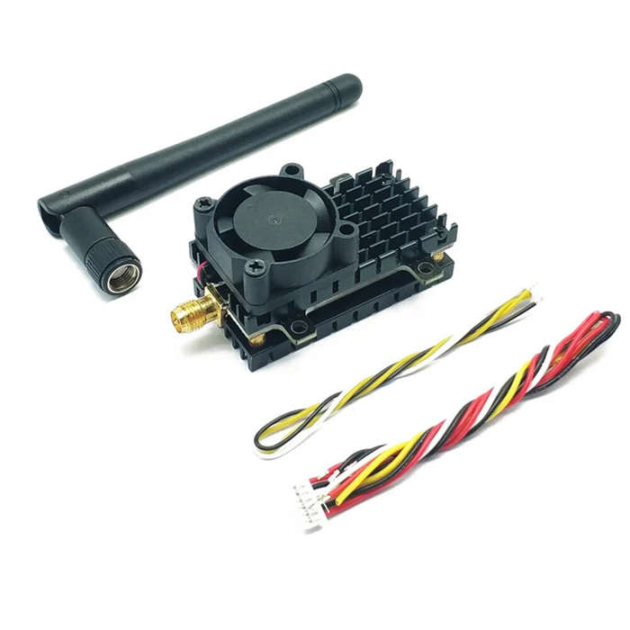 Camera & VTX Combo - EWRF 5.8G 2000mW 48CH FPV Wireless Transmitter VTX Range Over 20Km with 1.4mm C