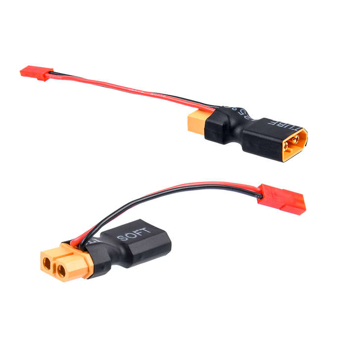 JST Female - XT60 Male to Female with JST Female/Male Plug Inline Power Supply Lipo Connector Cable