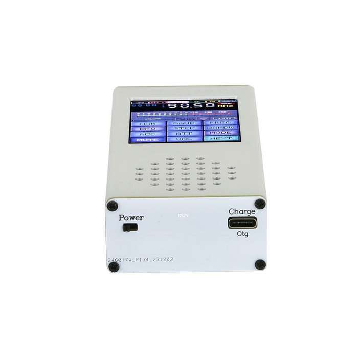 ATS-Decoder Pocket Handheld Full Band Radio Receiver Aluminum Alloy 2.4 Inch Touch Screen 4000mAh Ba