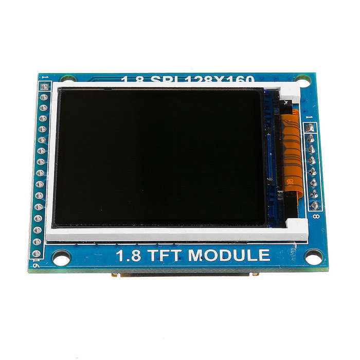 1.8 Inch 128X160 ILI9163/ST7735 TFT LCD Module With PCB Baseboard SPI Serial Port