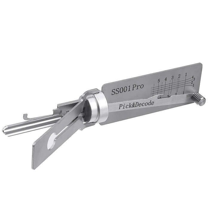 SS001 - Civil NSN14 Dr/Bt 2 In 1 Car Door Lock Pick Decoder Unlocking Tools Locksmith Tools