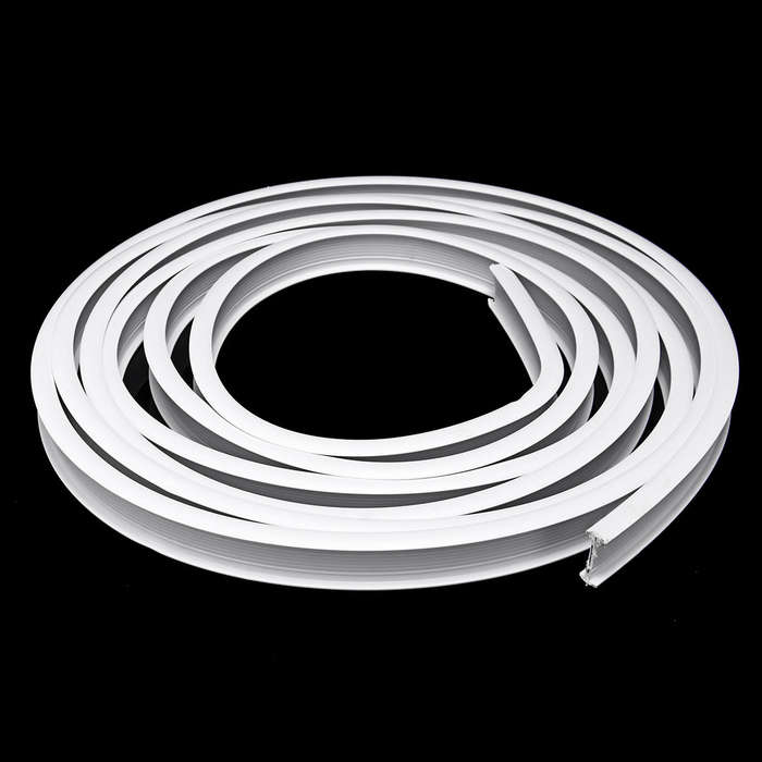 #1 - 5M Curtains Track Rail Flexible Ceiling Mounted For Straight Slide Window Balcony
