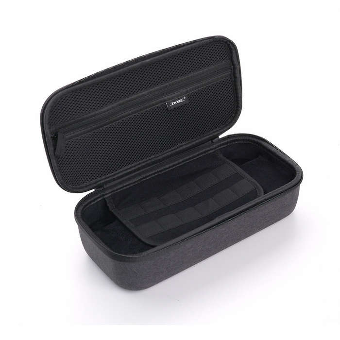 Dark Grey - TNS-3176 Gaming Console Storage Case Large Capacity Digital Organizer Accessories Case f