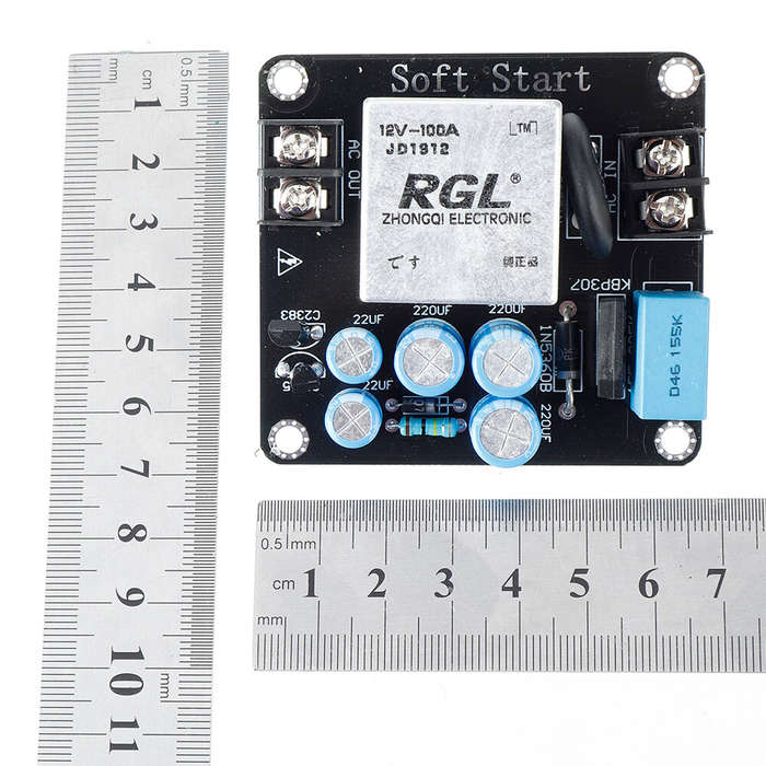 4000W Amp Power Soft Start Board High Power 100A High Current Relay Suitable For Class A Power Ampli