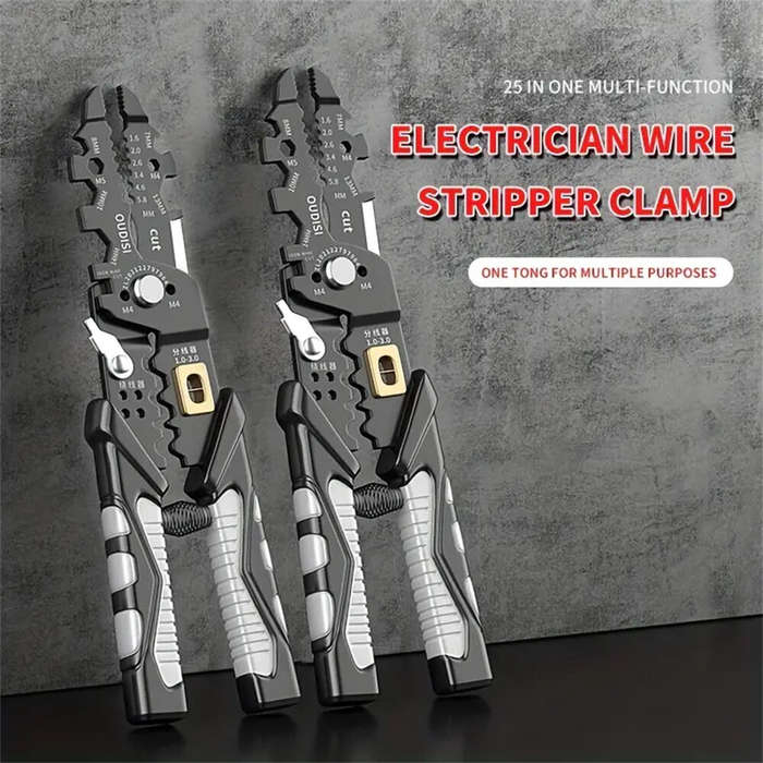 Multifunctional Wire Strippers Electrician Crimping Wire Stripping Pliers Hardware Tools Universal W
