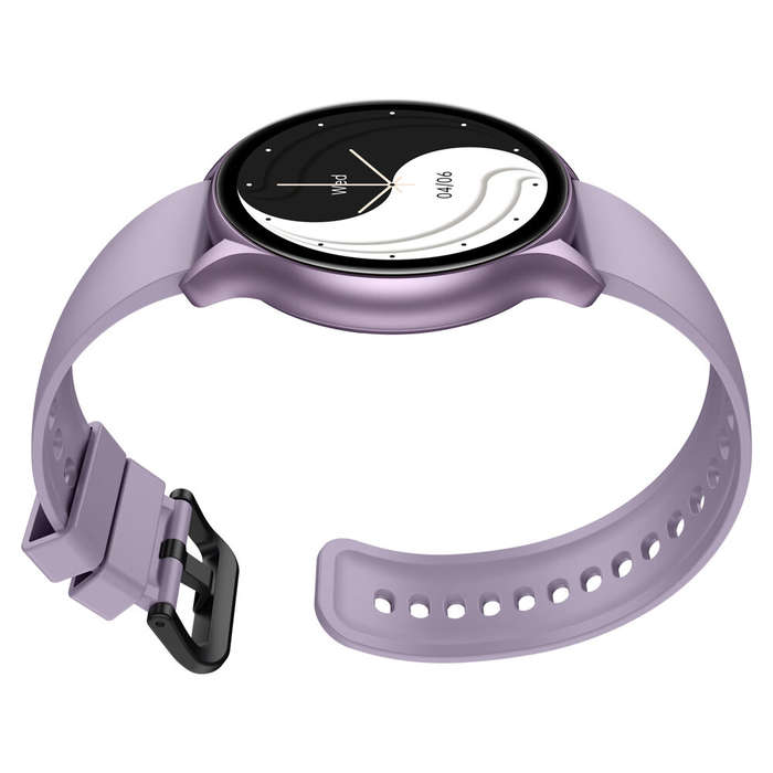 Purple - [2024 World Premiere]New Zeblaze Btalk 3 Plus 1.39 inch Large HD Color Display Fitness Trac