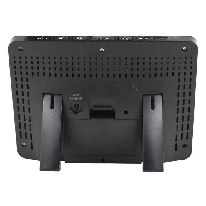 Multifunctional Wireless Weather Station Indoor Outdoor Temperature Humidity Time Weather Forecast F