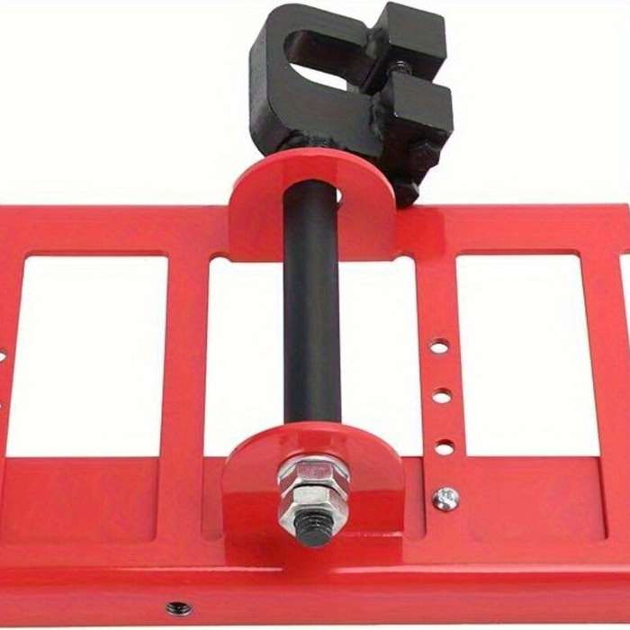 Red - Chainsaw Open Plate Rack Mini Open Plate Rack Vertical Cut Plate Rack Explosion Woodworking Ch