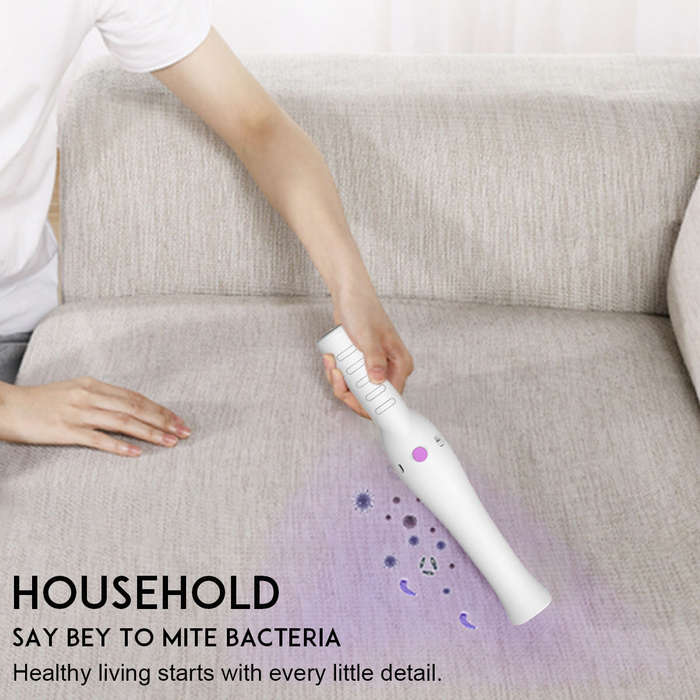 Gray - Portable UVC Germicidal Lamp Home Travel Disinfection LED UV Light Sterilizer UV Lamp