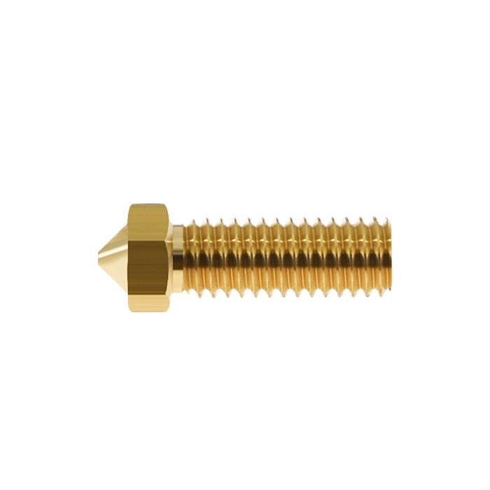 1.0mm - KINGROON E3D Upgrade Brass Nozzle V6 Volcano Heater Block Extruder Nozzle 0.4 0.6 0.8mm 1.75
