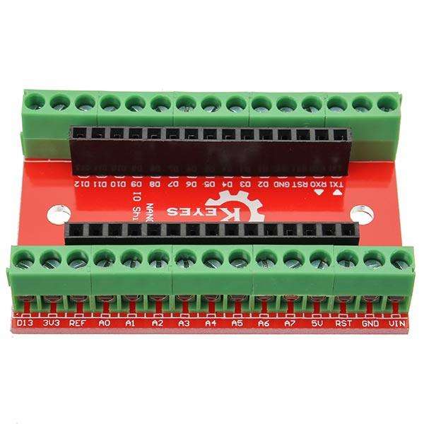 NANO IO Shield Expansion Board + ATmega328P Nano V3 Controller