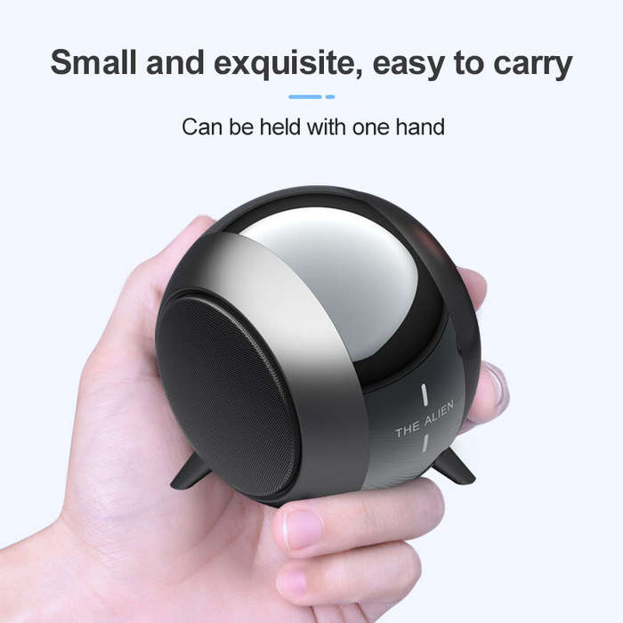 Mini Portable TWS Wireless bluetooth 5.0 Speaker FM MP3 Subwoofer Bass Stereo Sound 600mAh Battery L