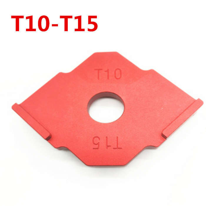 #D - Drillpro Wood Panel R5-R40 Quick-Jig Router Table Bits Jig Corner Template Woodworking Tool