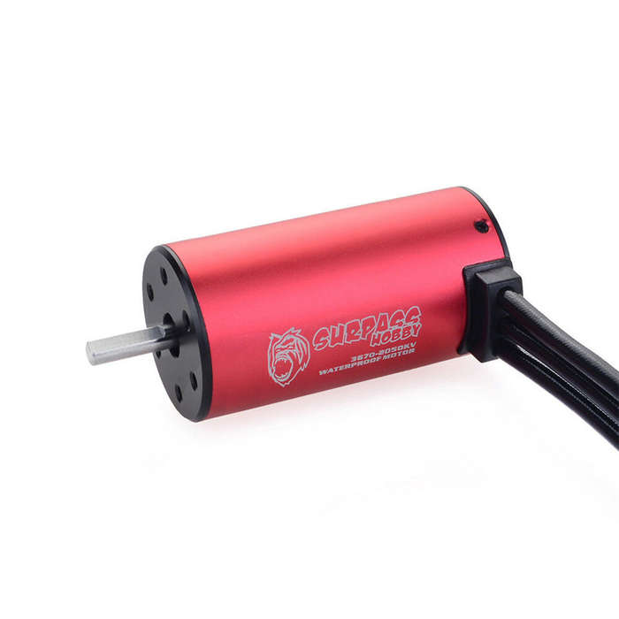 2650KV - Surpass Hobby 3670 Brushless Waterproof RC Car Motor 1700kv 2050kv 2650kv 2850kv Vehicle Mo