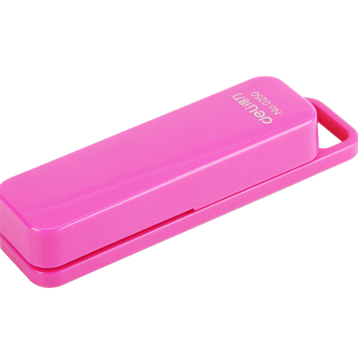 Deli 0250 Mini Candy Color Stapler Stitching Machine Portable Small Student Stationery Pocket Mini S