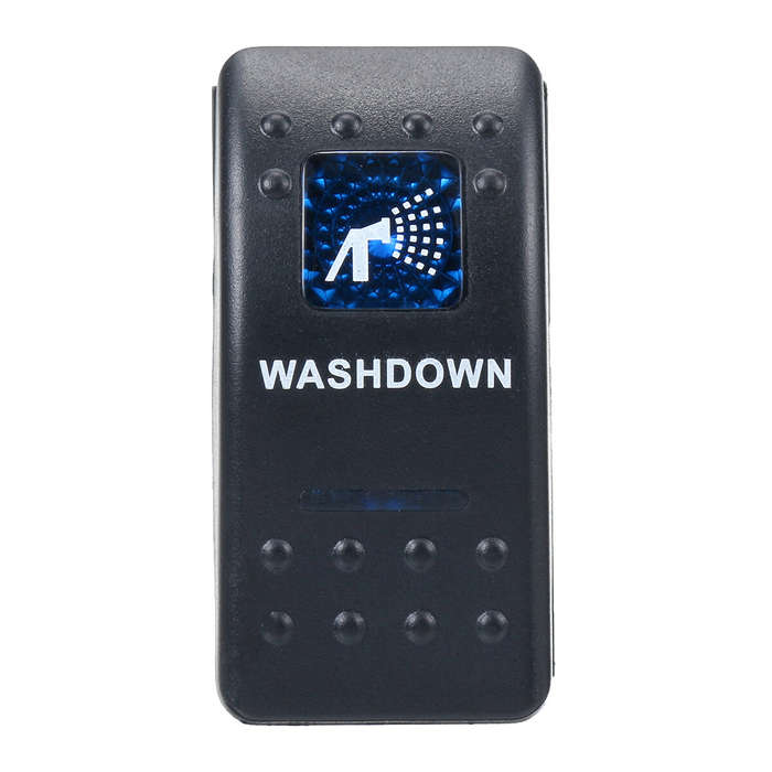 046 - Boat Car Marine Dash Rocker Switch LED ILLUMINATED ON-OFF LED Light Waterproof