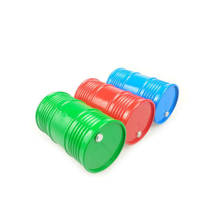 Red - 1PC Oil/Gas Drum Tank Container for 1/10 CC01 SCX10 TAMIYA RC4WD Rock Crawler RC Car Parts