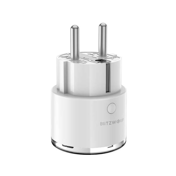 EU Plug (White) - BlitzWolf BW-SHP6 Pro 15A 3450W WiFi Smart Plug Wireless Power Socket Outlet Energ
