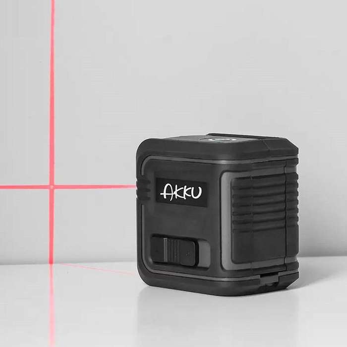 AKKU Laser Level Self-Leveling 360 Horizontal Vertical Cross Super Powerful Red Infrared laser For S