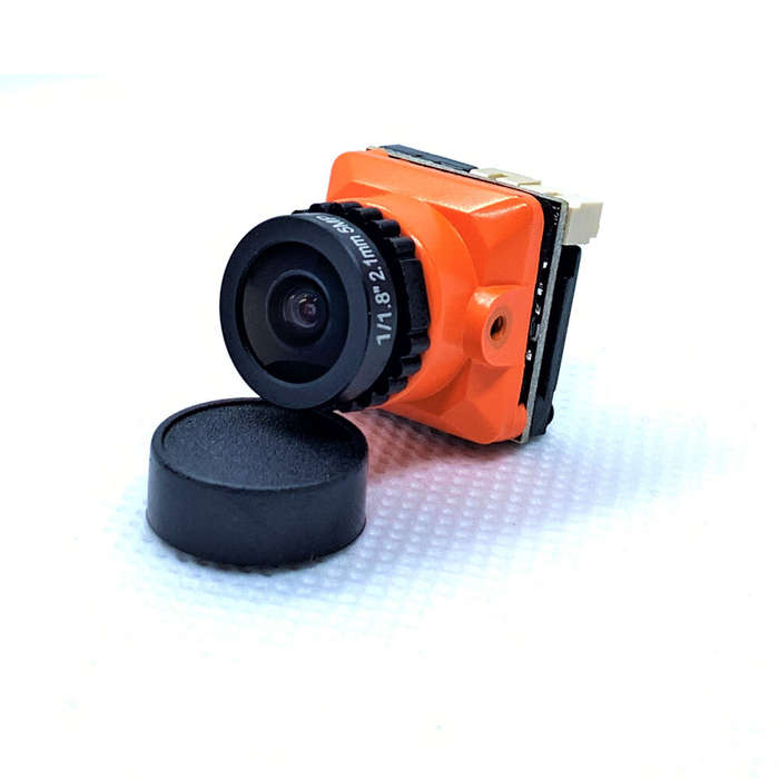 Red - JJA B19 1500TVL 1/3 CMOS 2.1mm Lens Mini FPV Camera With OSD Configuration Board PAL/NTSC for
