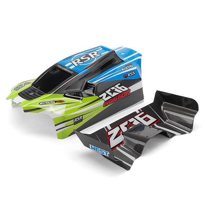 Green - 1pc RC Car Body Shell Wltoys 144001 1/14 4WD High Speed Racing RC Car Vehicle Models Parts