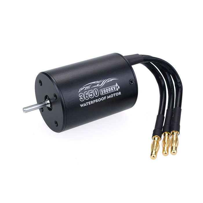 2300KV - Surpass Hobby 3650 Waterproof 4Pole3.175mm Unsensed Brushless RC Car Motor+60A ESC For 1/8/