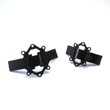 Battery Strap Fixed Plate 16x16mm 20x20mm 3K Carbon Fiber For RC Drone ... (MOUNTING HOLES: 20X20MM)