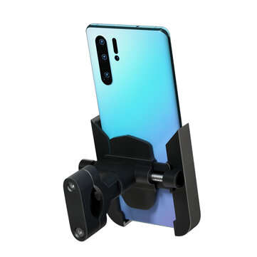 4-6.5inch Mirror Handlebar 360 Degree Rotation Motorcycle Bicycle Mount Holder For GPS ... (TYPE: 1)