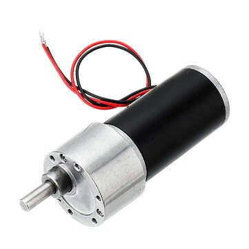 Machifit DC 24V Permanent Magnet Motor 90/140rpm Turbular Gear Reducer Motor (ROTATE SPEED: 90RPM)