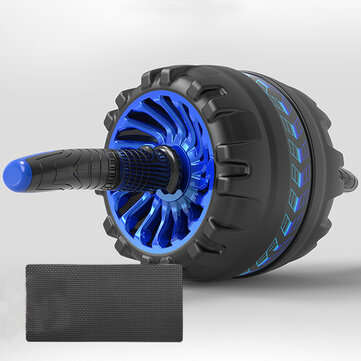 KALOAD AB Roller Automatic Rebound Abdominal Muscle Trainer Wheel  Home Gym Fitness... (COLOR: BLUE)