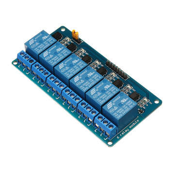 6 Channel 24V Relay Module Low Level Trigger With Optocoupler Isolation BESTEP for Arduino - product
