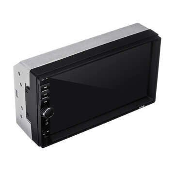 7018B 7 Inch Double Din Car MP5 Player IPS Full View Touch Screen Stereo FM Radio bluetooth with Bac