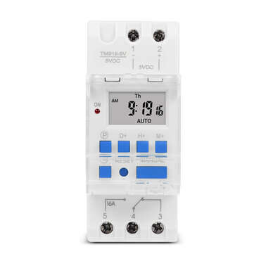 SINOTIMER TM919A 16A Timer Switch Time Controller Automatic Cycle Timing Switch... (TYPE: TM919A-5V)